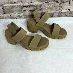 Steve Madden Harley High Block Chunky Platform Heels Size 9
